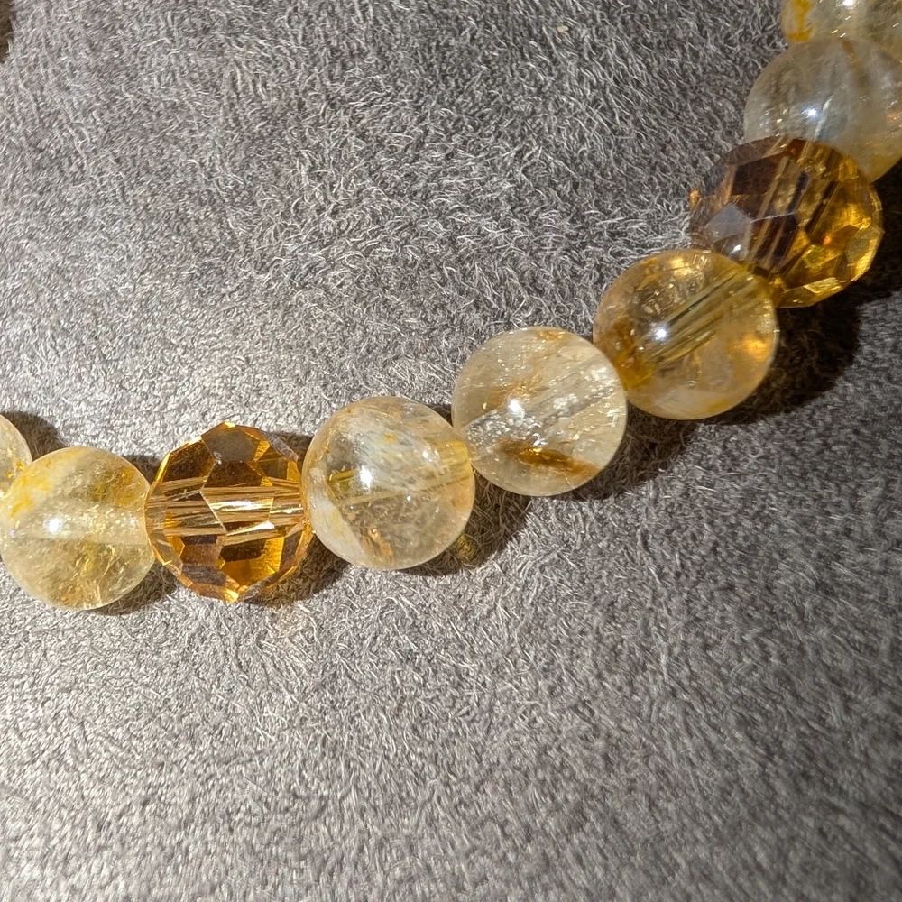 Citrine Beaded Bracelet - Picture 8 of 8